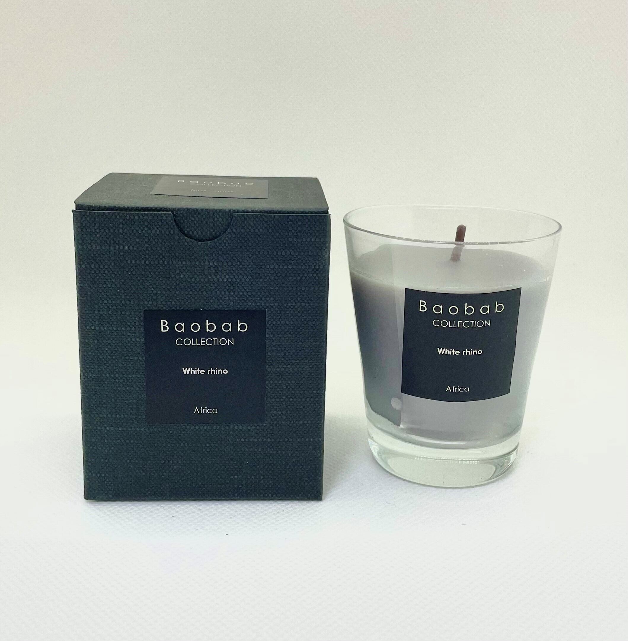 Baobab Collection White rhino キャンドル