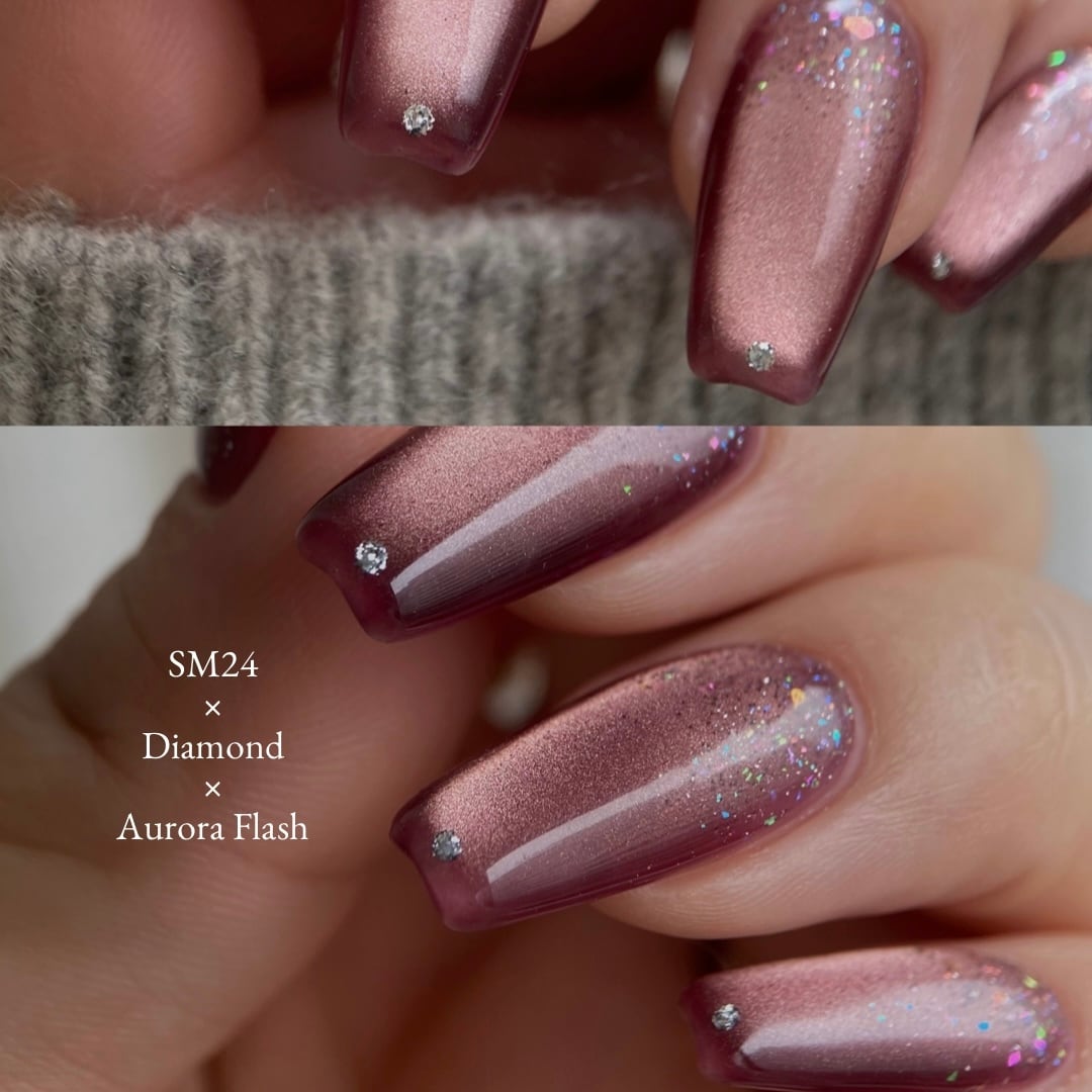 ANNUUM×MOONLIT】Glitter bloom magnet GM21-30(アートブラシ付き