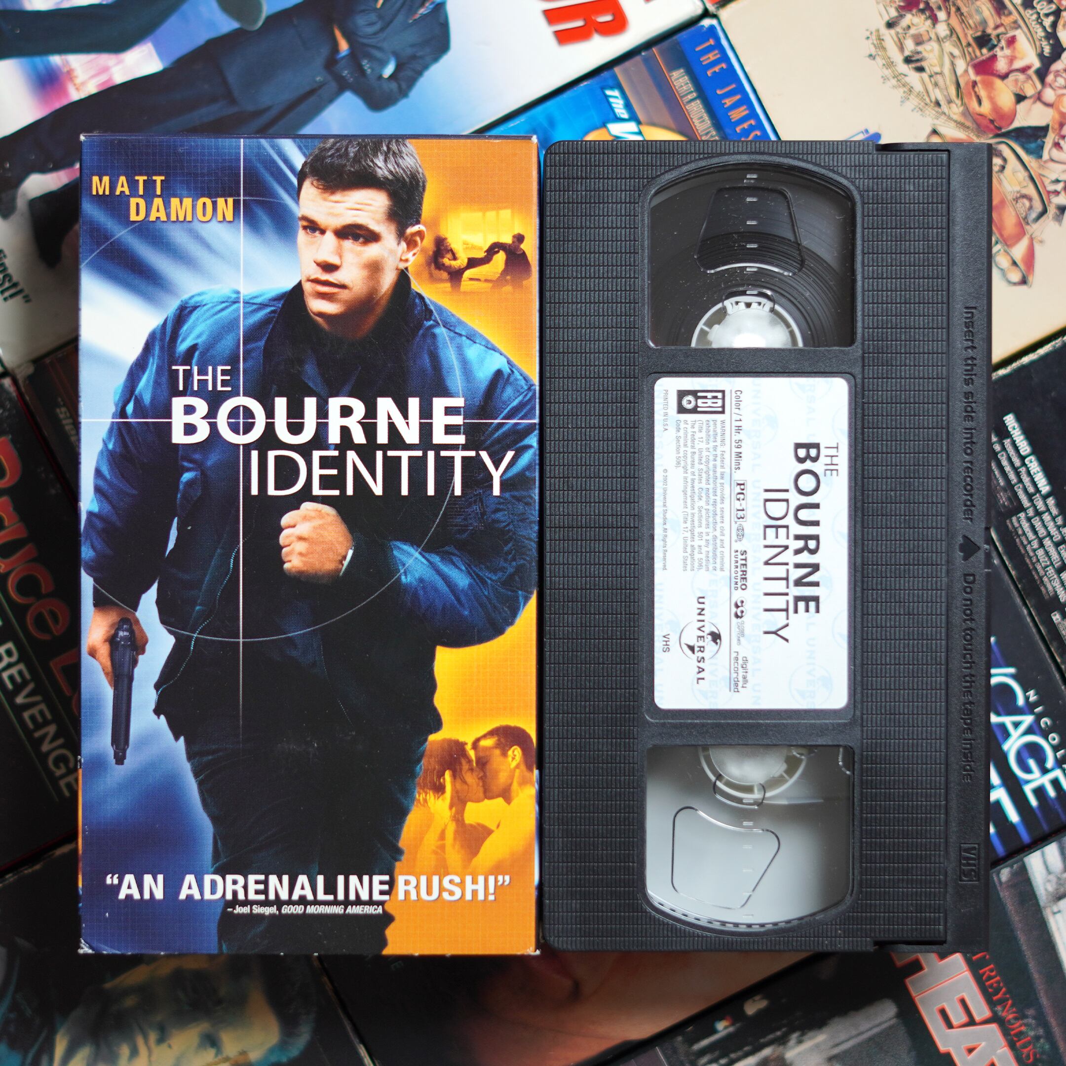 The Bourne Identity / 海外版VHS【】