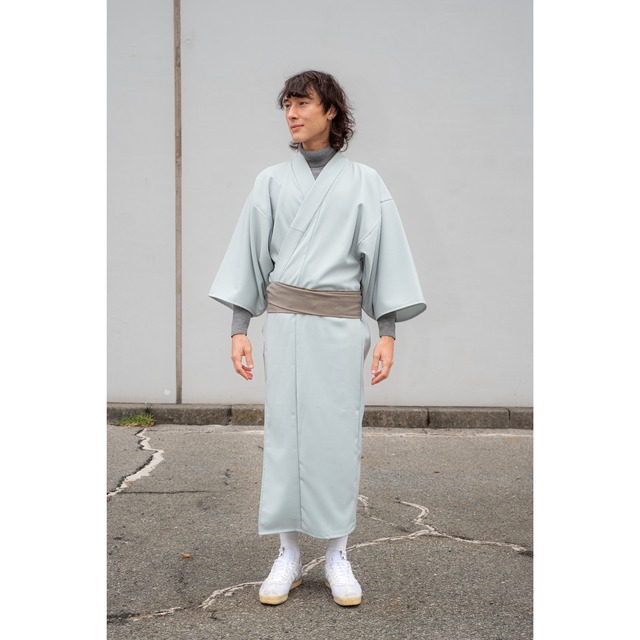 【 M size 】KIMONO + HAORI : gray