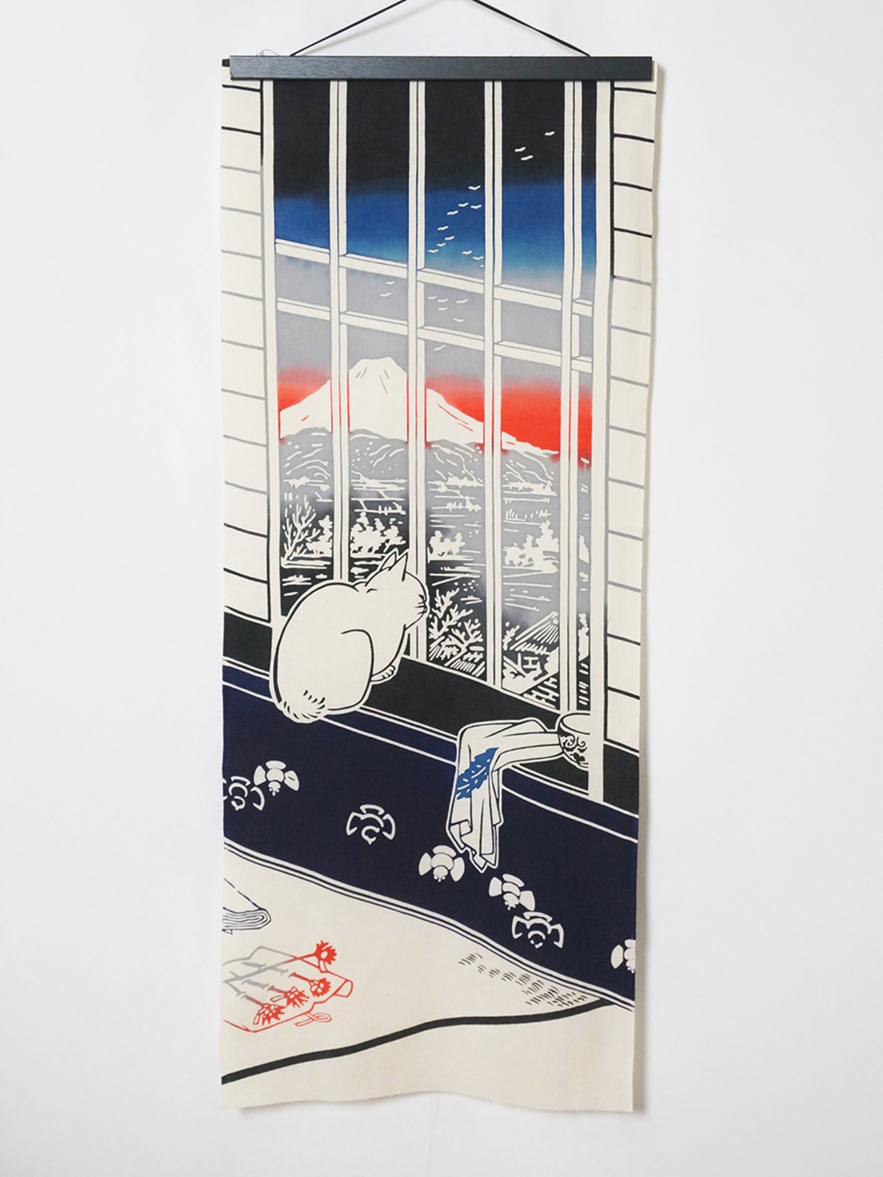 注染手ぬぐい　「浅草田甫酉の町詣」　[D69]