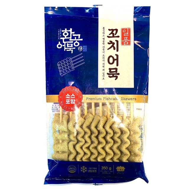 【冷凍】釜山ファンゴン串おでん350g/10本(ソース入り)