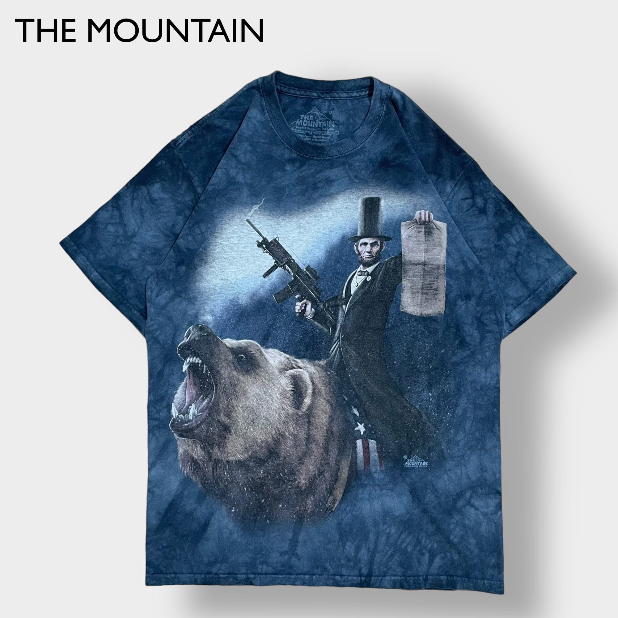 メキシコ製 希少サイズ THE MOUNTAIN Tシャツ タイダイ柄 3XL-