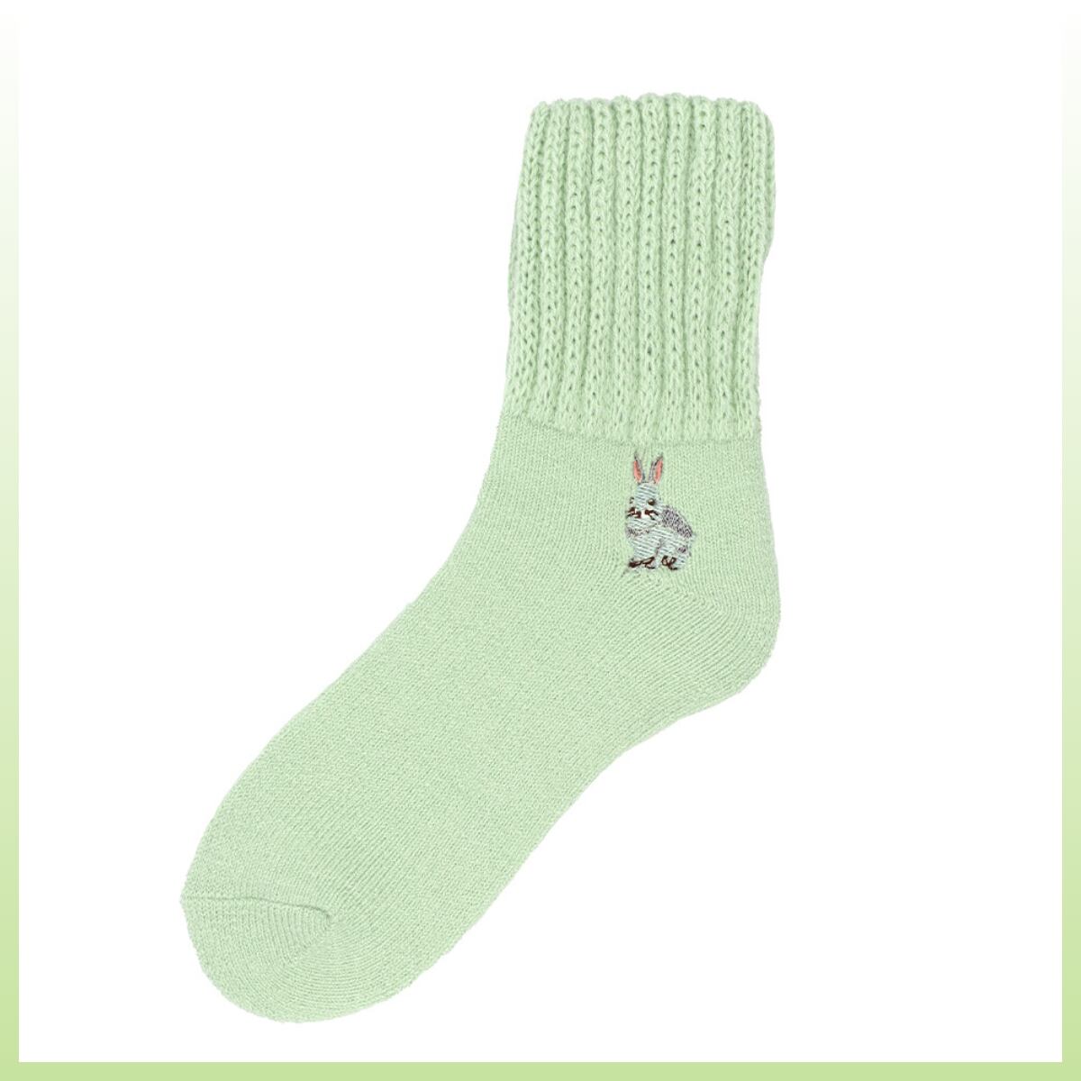 新品　andeotte ハイゲージハイソックス　ラビット　A うさぎ　ウサギ 新品 andeotte ハイゲージハイソックス ラビット B うさぎ ウサギ andè