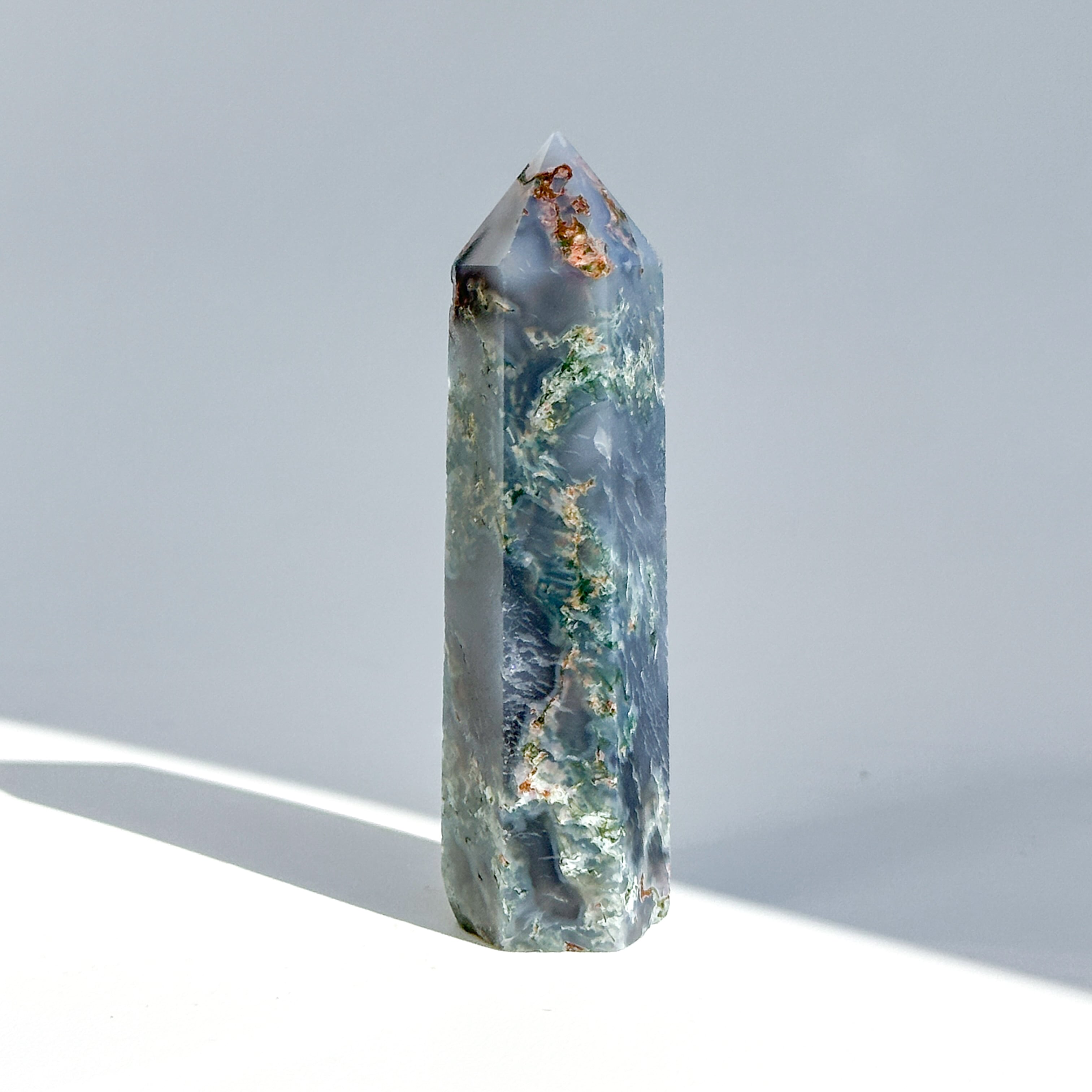 モスアゲート タワー14◇ Moss Agate ◇天然石・鉱物・パワーストーン