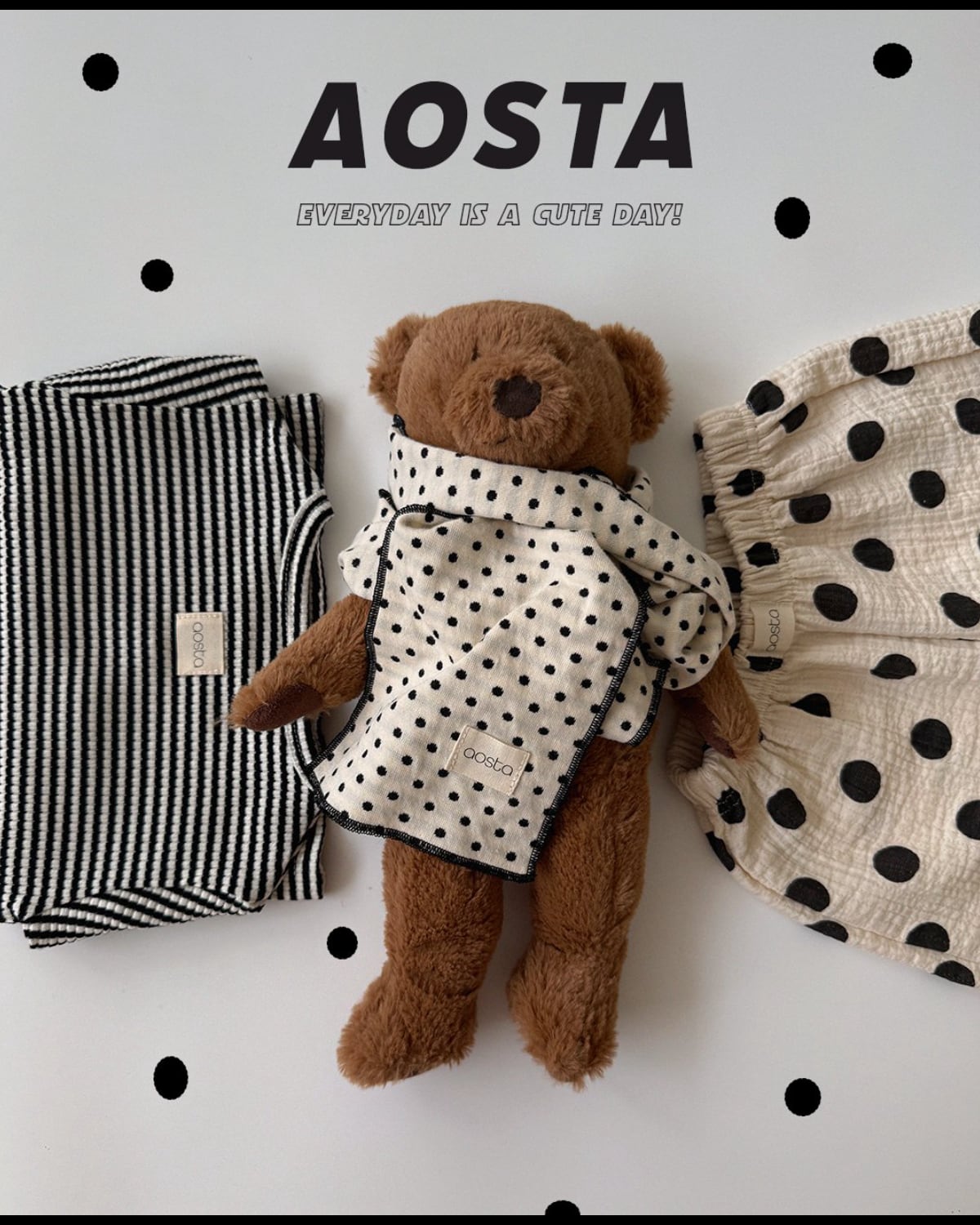 送料無料【予約】/ チョコチップマフラー  / aosta