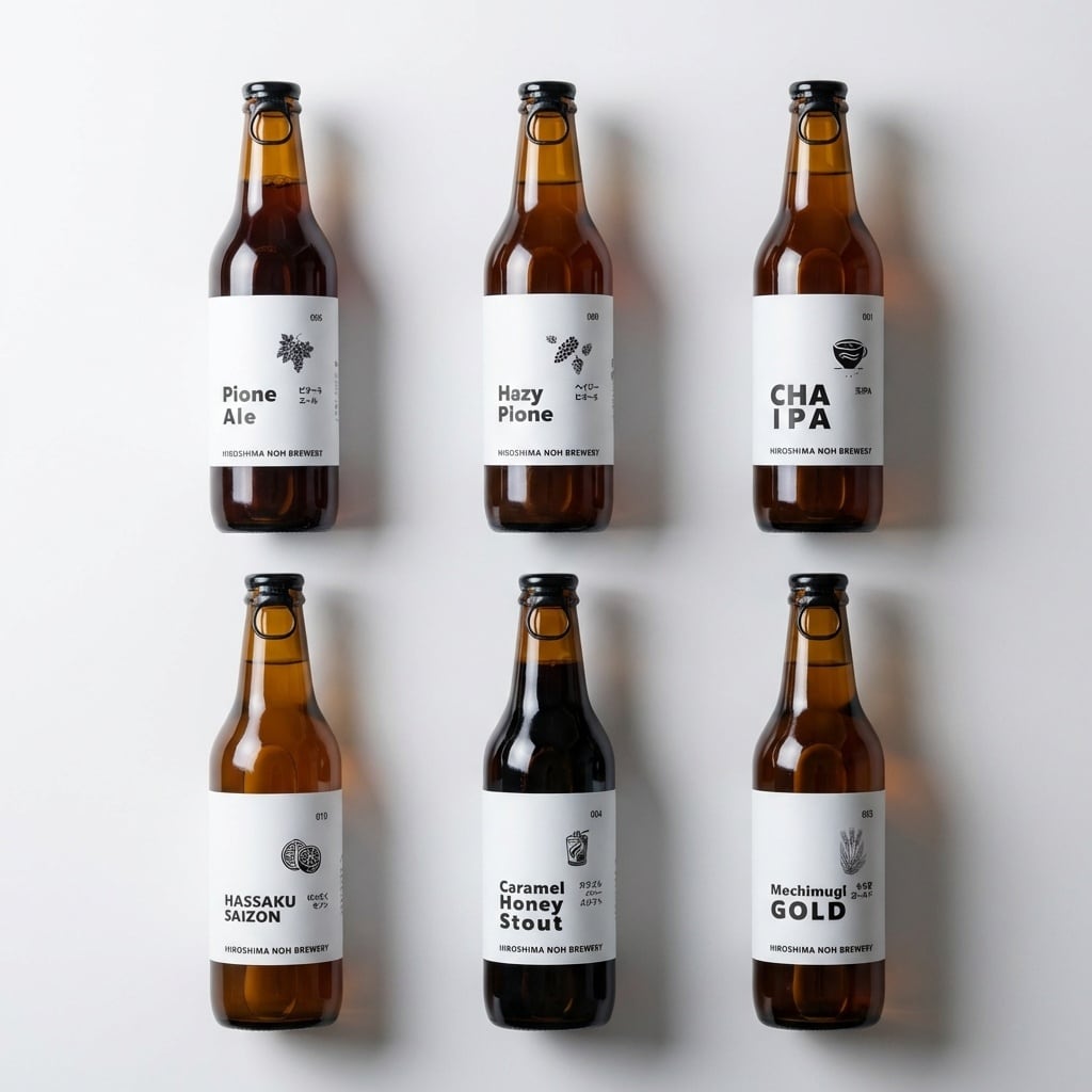 金賞入り 定番6種 飲み比べセット（ギフト箱） | HIROSHIMA NOH BREWERY
