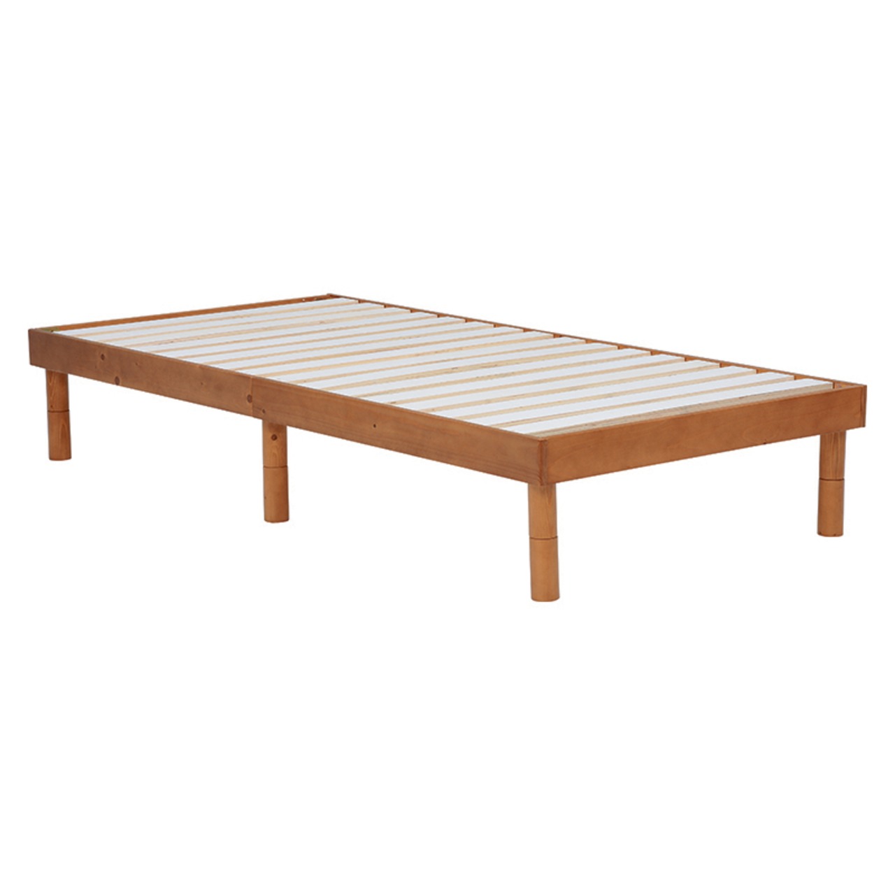 高さが調整できるフラットベッド