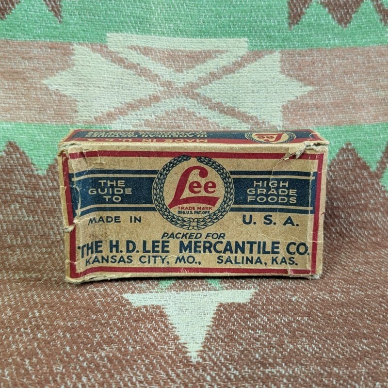 40s THE H.D.LEE MERCANTILE CO. Match Box | Wonder Wear