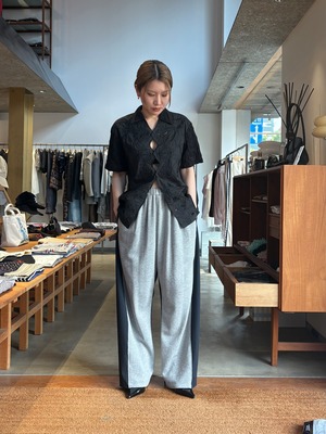 【26SS】THINGS THAT MATTER シングスザットマター / スウェット パンツ / SMART STRIPE SWEAT PANTS