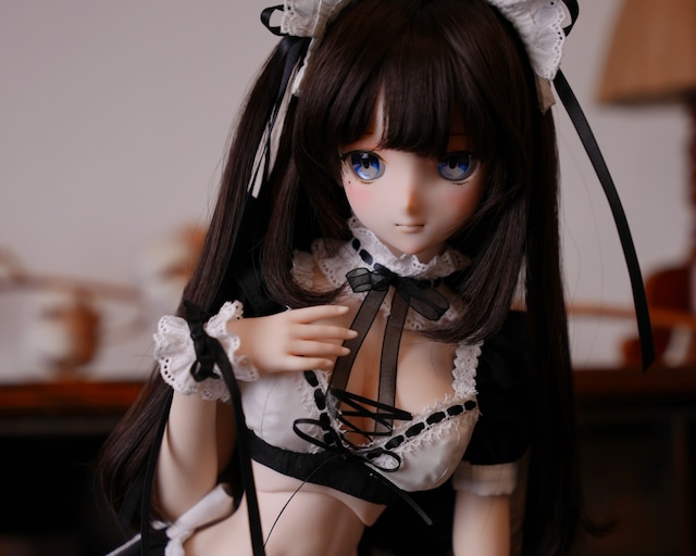DD / DDS対応OF【わたしだけのメイドさんセット（特別全部入りVer）】DD / DDS Outfit set【Maid bikini complete set】
