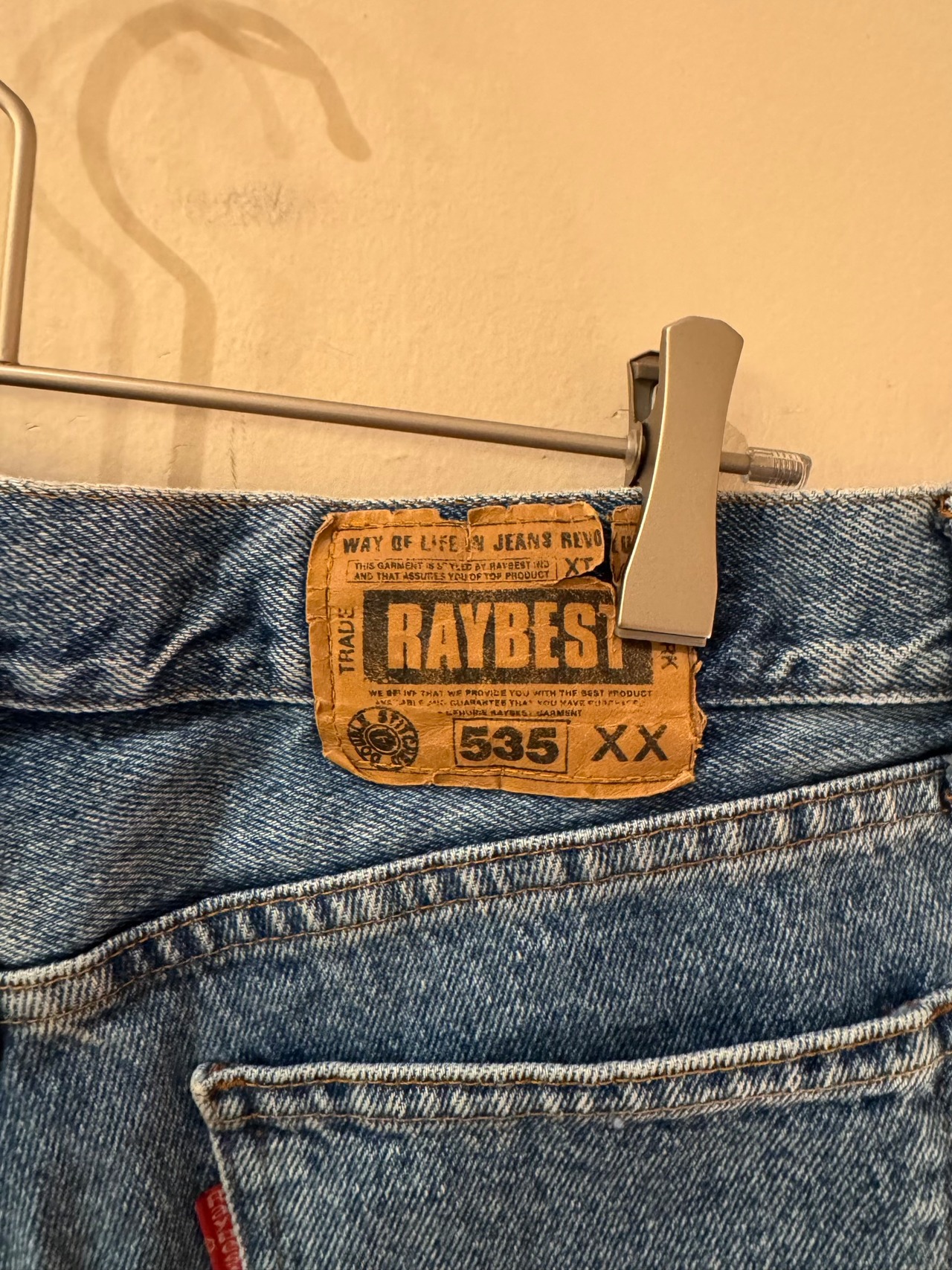 1980's-1990's RAYBEST" 535 XX デニムショートパンツ