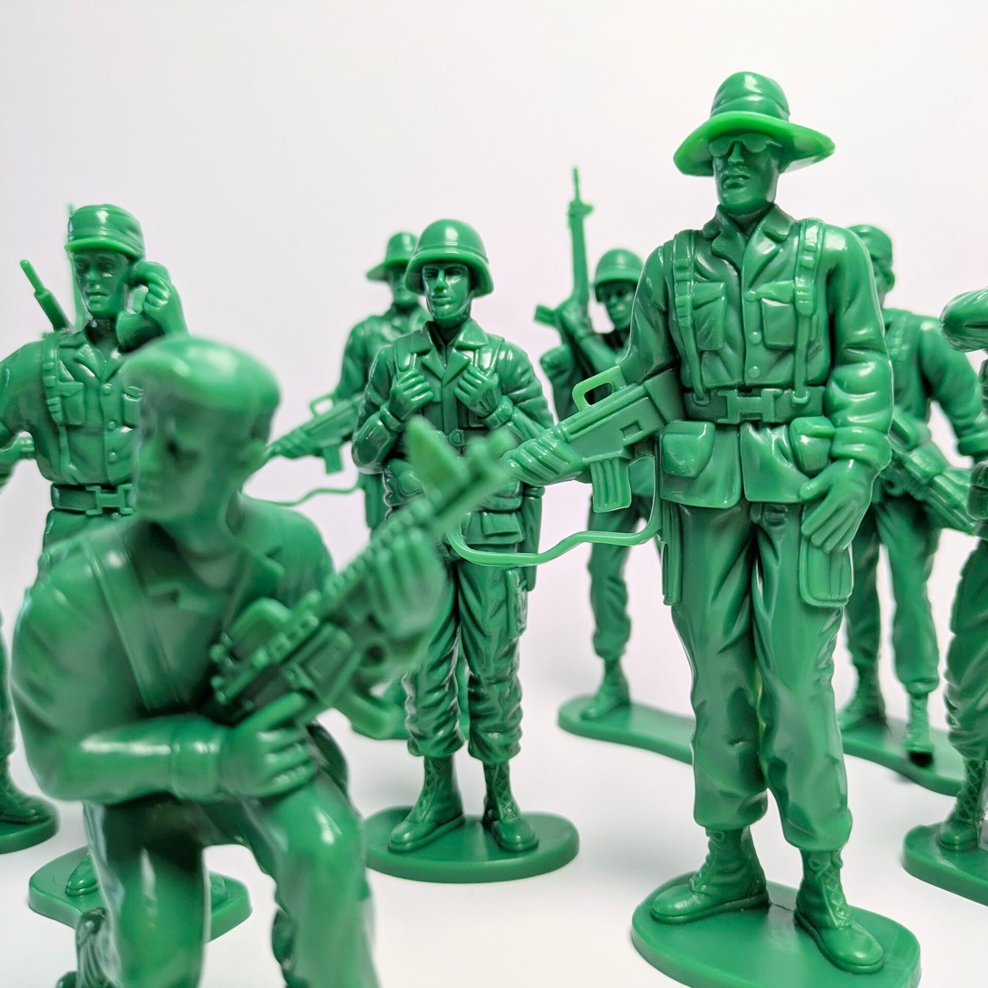 ♧【 トイストーリー ( TOY STORY ) 】 グリーンアーミーメン 10P