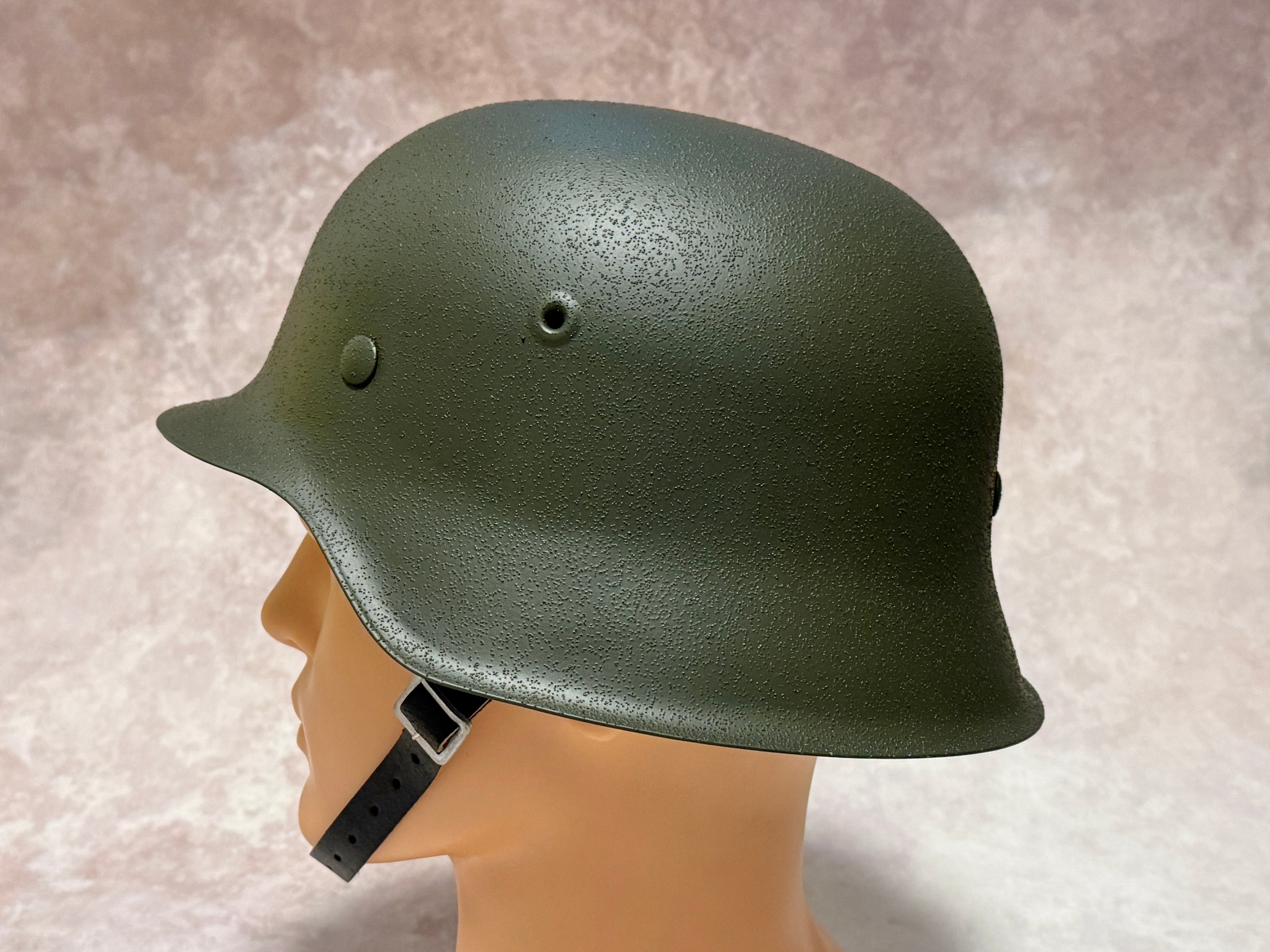 WWⅡ ドイツ軍 M42シュタールヘルメット 酸化アルミニウム