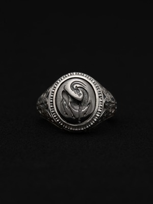 Antelope Signet Ring