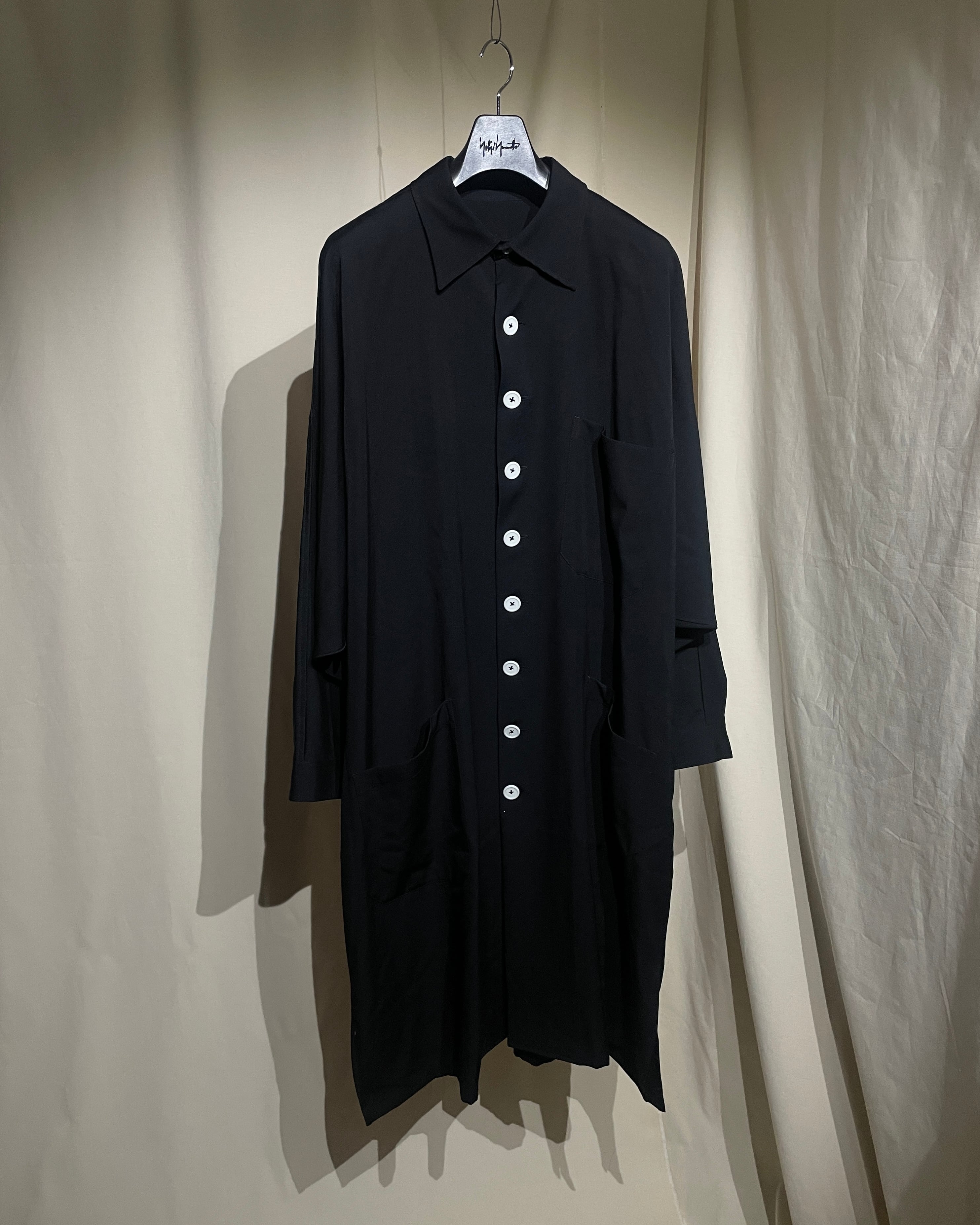F/W2019 Yohji Yamamoto pour homme - Dolman Sleeve Shirt Coat