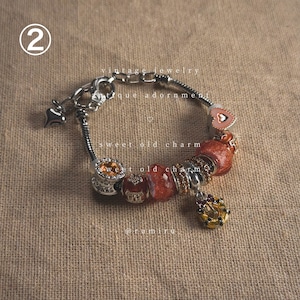 ハンドメイド スウィートオールド ロマンチック 手作り ブレスレット