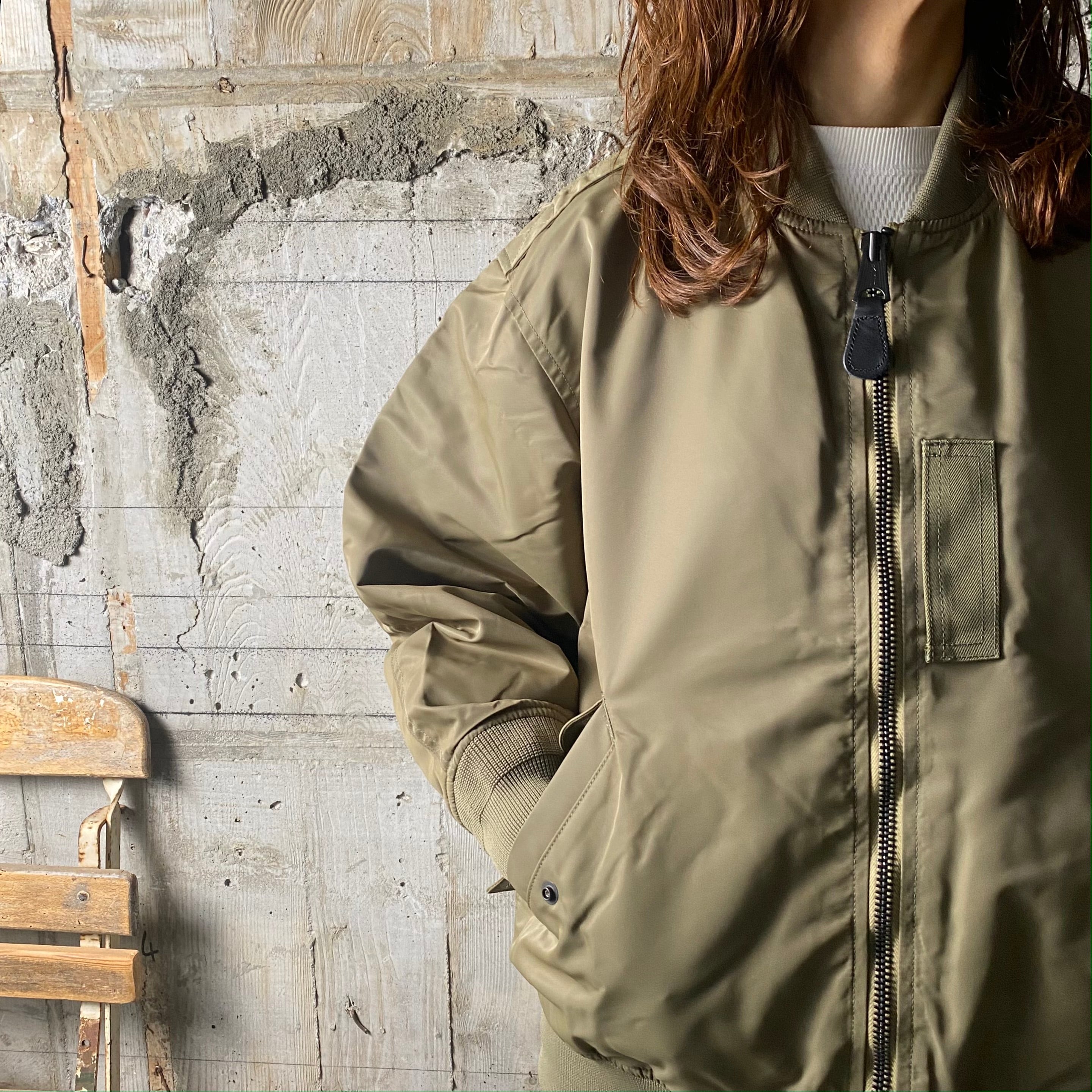 HYKE【ハイク】TYPE L-2A JACKET (17373 /KHAKI). | glamour online