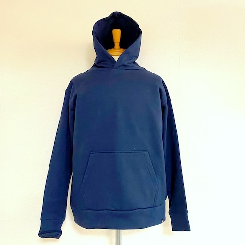 Brushed Back Hoodie　Navy