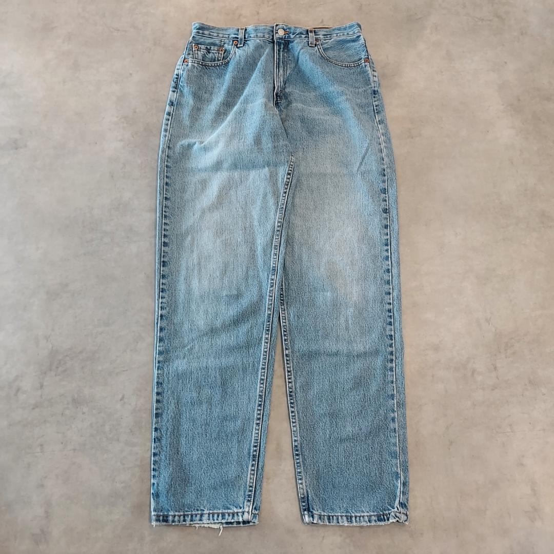 リーバイス560 Levis W33 ブルーデニム 青 古着 USA 22301