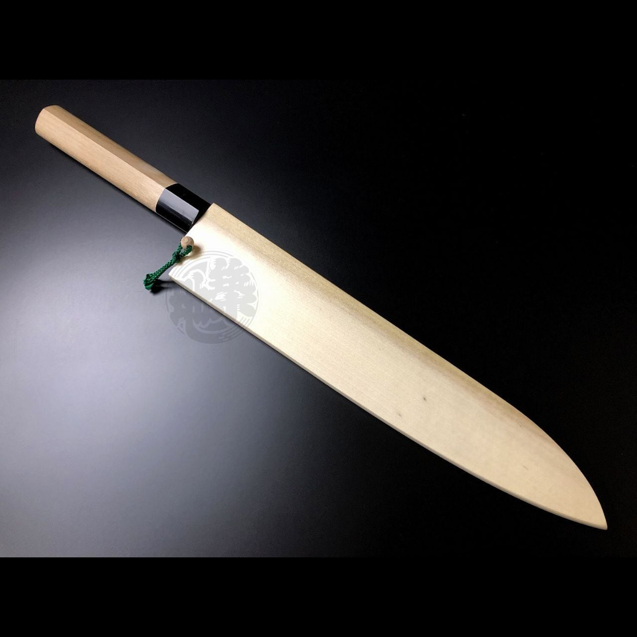 有次 包丁 牛刀 A和式 240mm 日本製 AUS-10鋼 Aritsugu 朴の木柄 築地