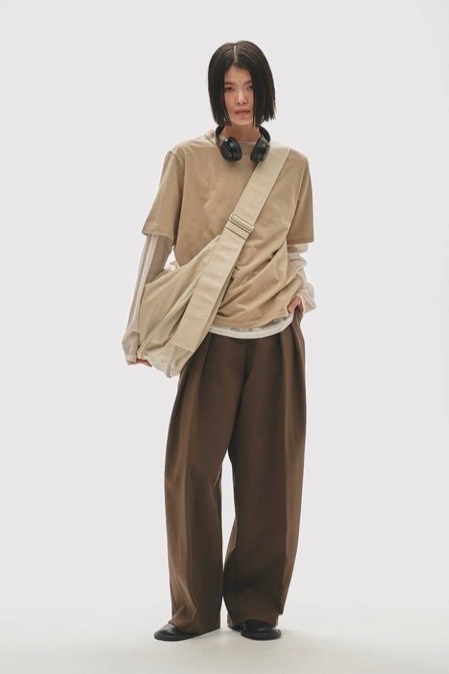 TODAYFUL Bonding Wide Trousers ボンディングワイドトラウザーズ