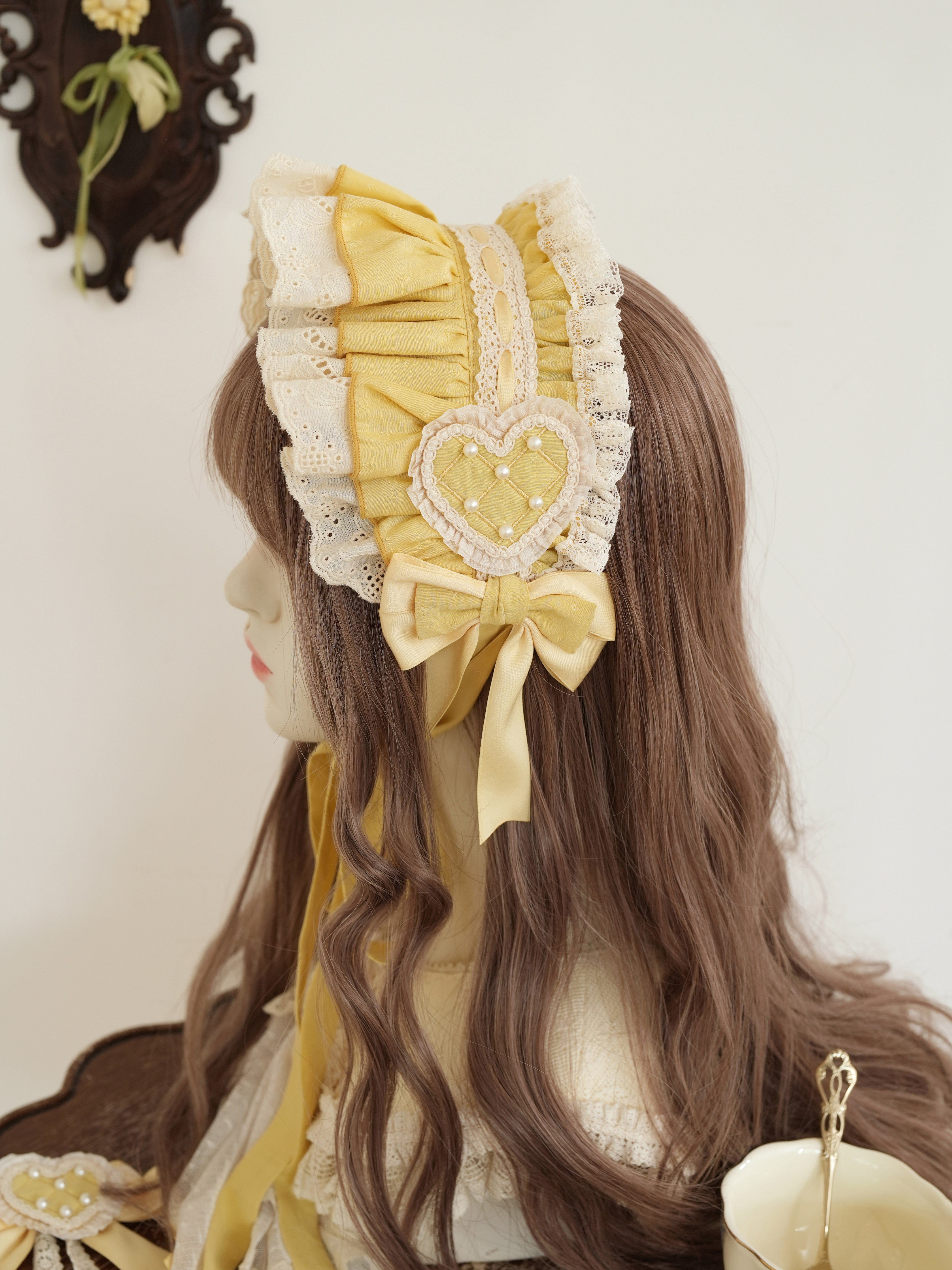 シャンティクリーム・パティスリー ハートリボンヘッドドレス