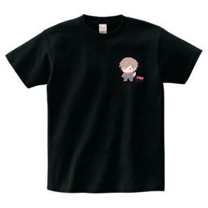 クロ(制服ver.) - ヘビーウェイトTシャツ【ブラック】