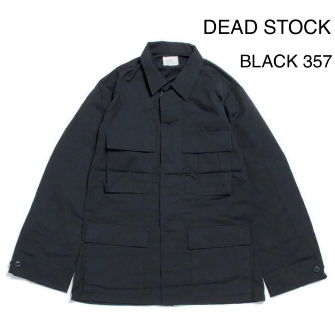 DEAD STOCK】black 357 BDU jacket small-short | Pay ID