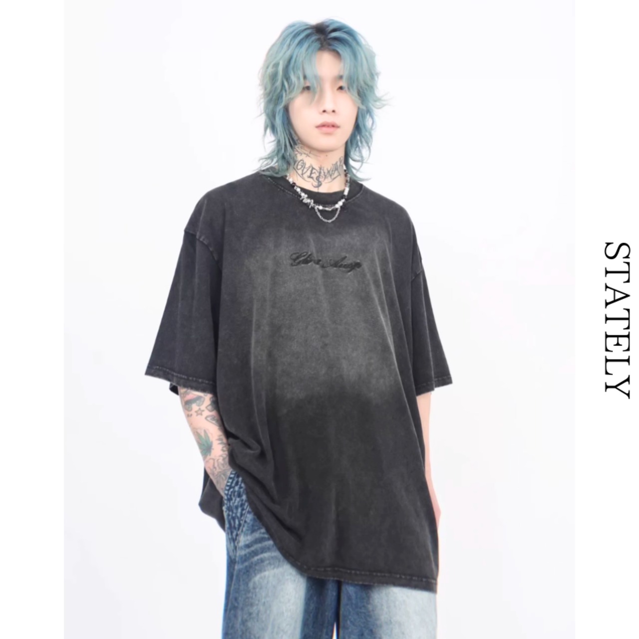 Shadow Script Tee_T264・画像3
