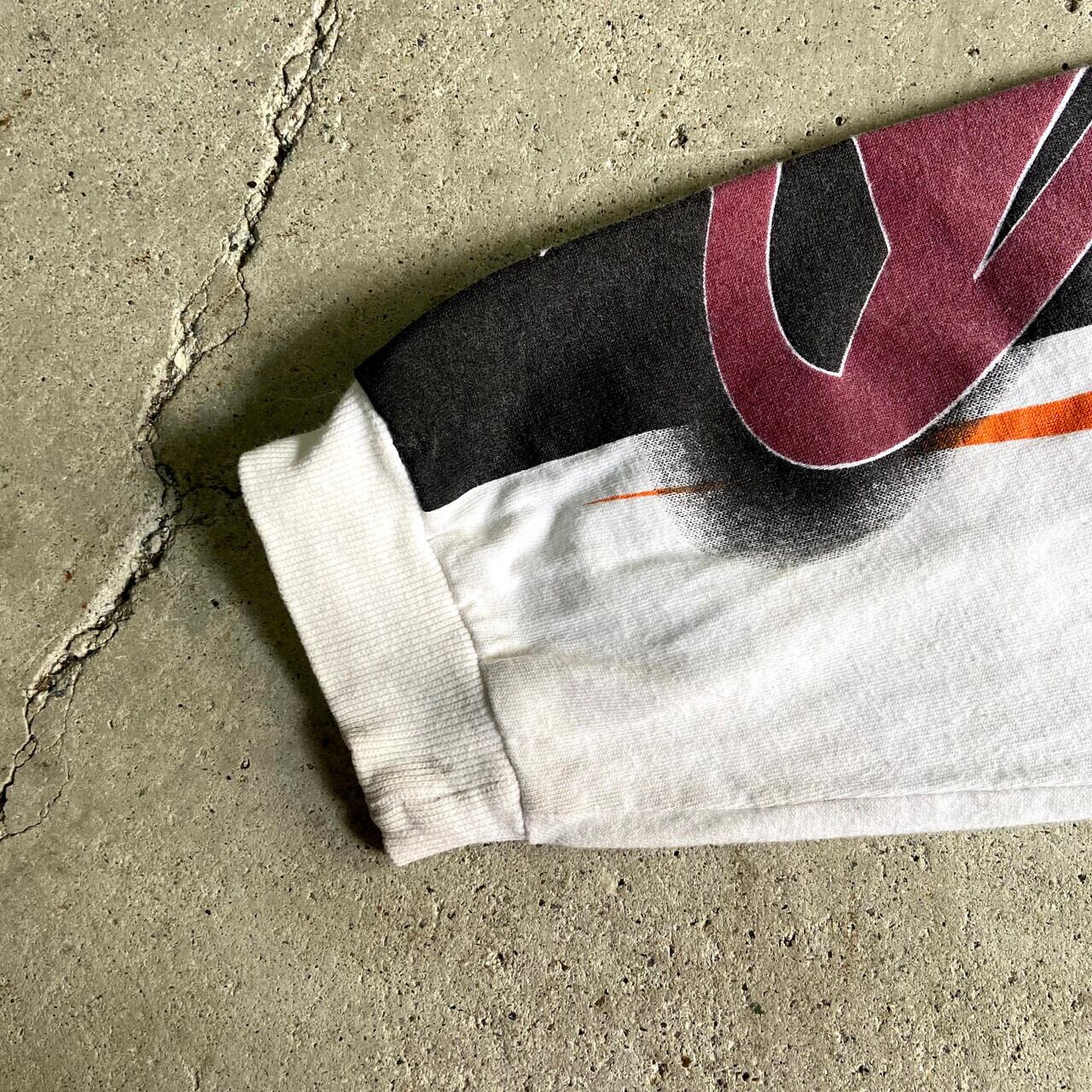 ビッグサイズ 90年代 レーシング power series プリント ロングTシャツ