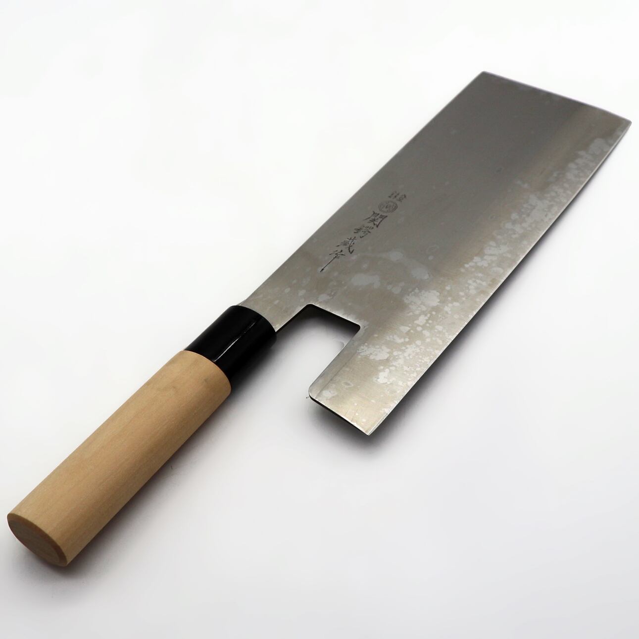 新品未使用】蕎麦切り包丁 豊蔵 木柄30cm sobakiri toyozo 株