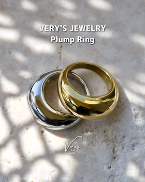 Plump Ring 316L【Very's Jewelry】
