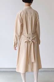 Vuokko geometric mini check belted shirt dress