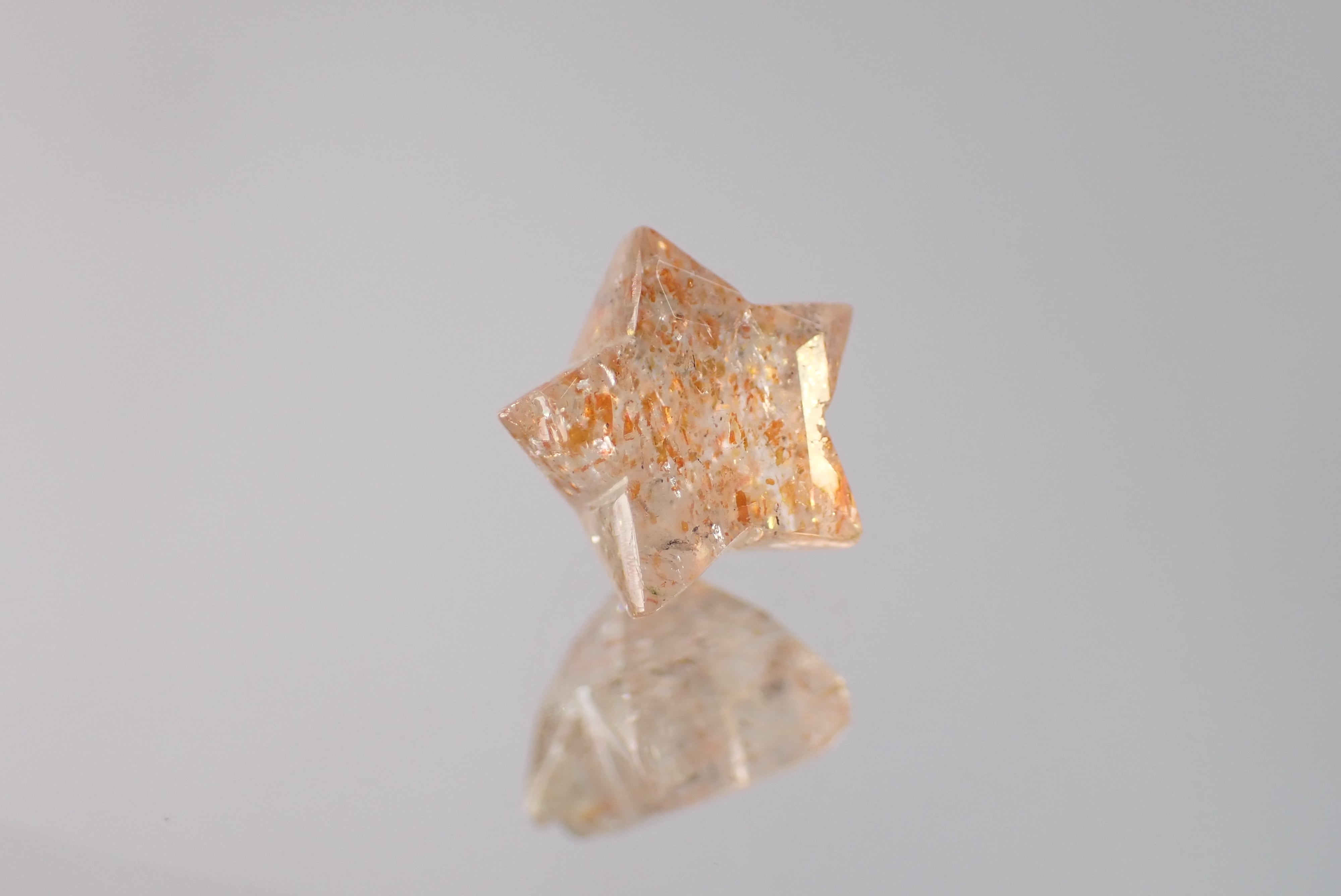 オレンジサンストーン(スターカット) 2.5ct [C1‐578] | differencee