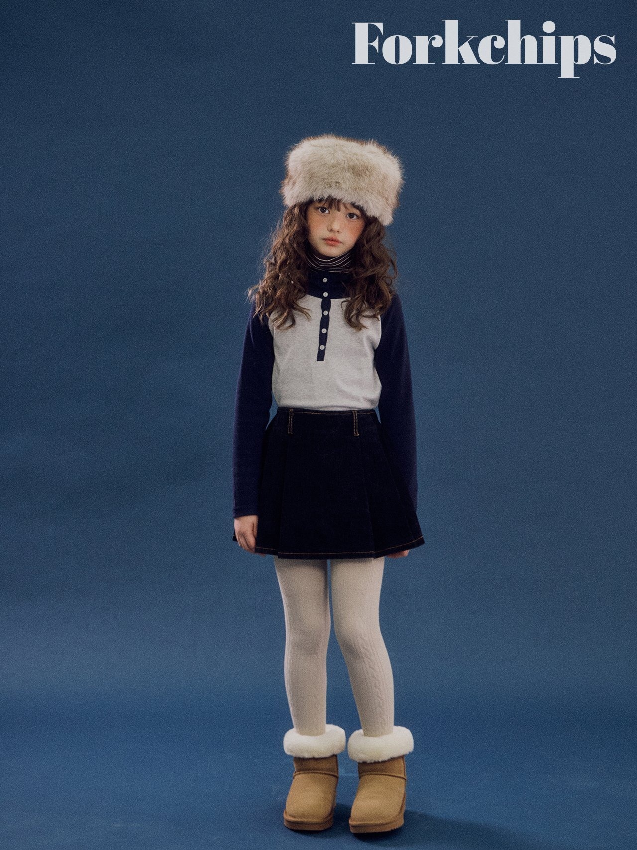 FORK CHIPS［取寄］time velet skirt 26winter