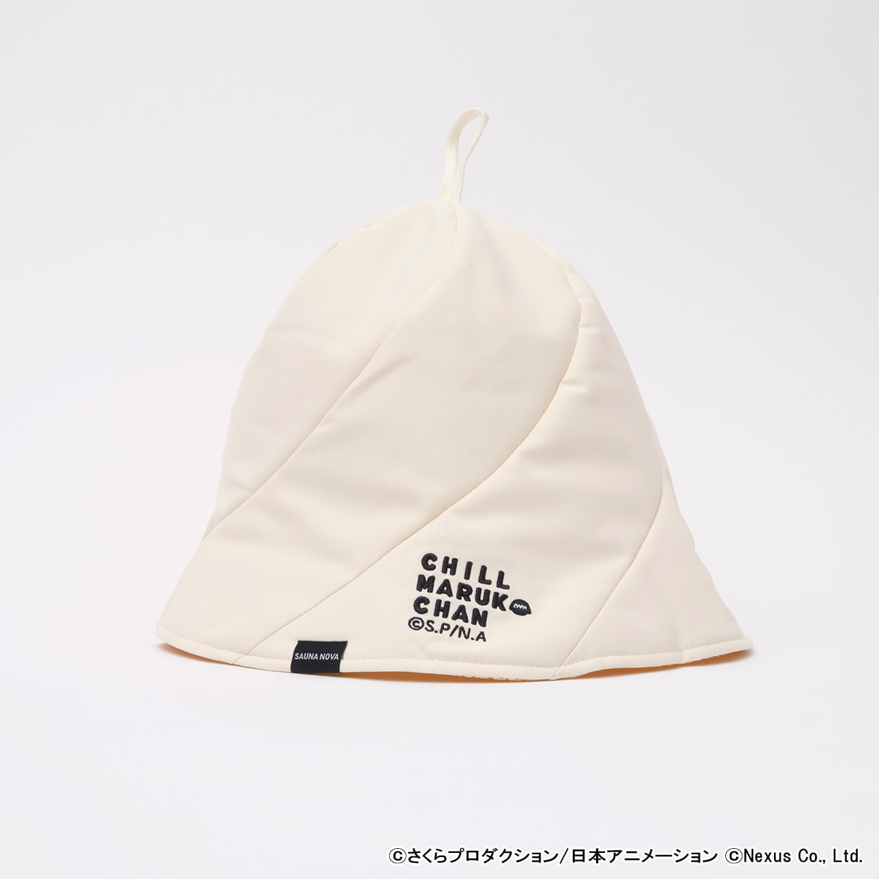 SAUNA NOVA コラボサウナハット（オフホワイト） | CHILL MARUKO CHAN