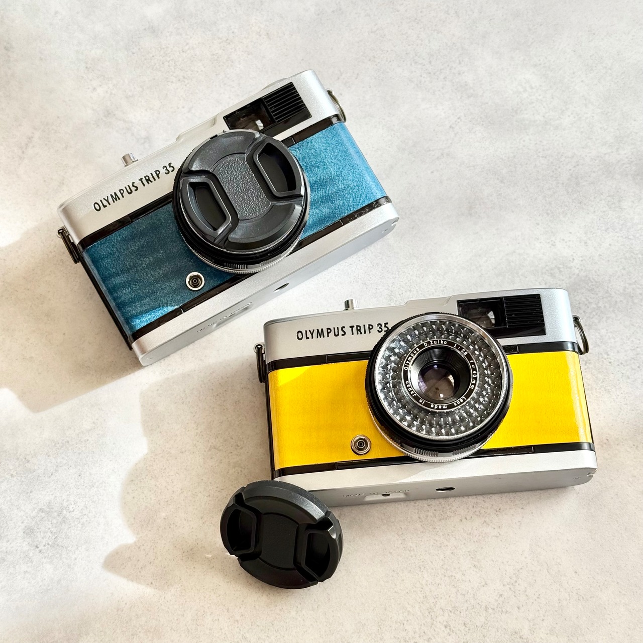 【今夏限定】Cider Blue サイダーブルー Olympus Trip35