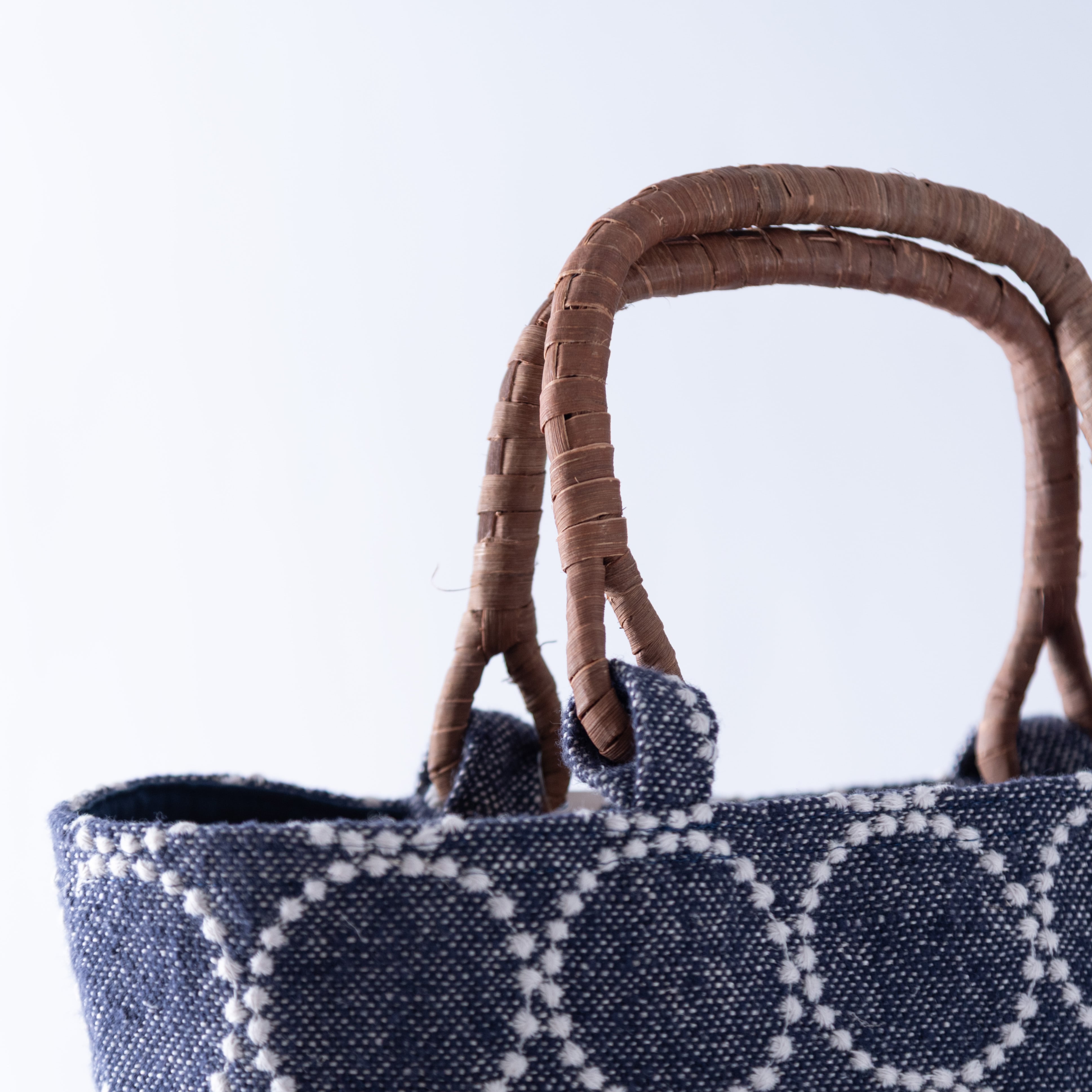 minä perhonen×linen ミナペルホネンリネン｜やまぶどうのトートバッグ