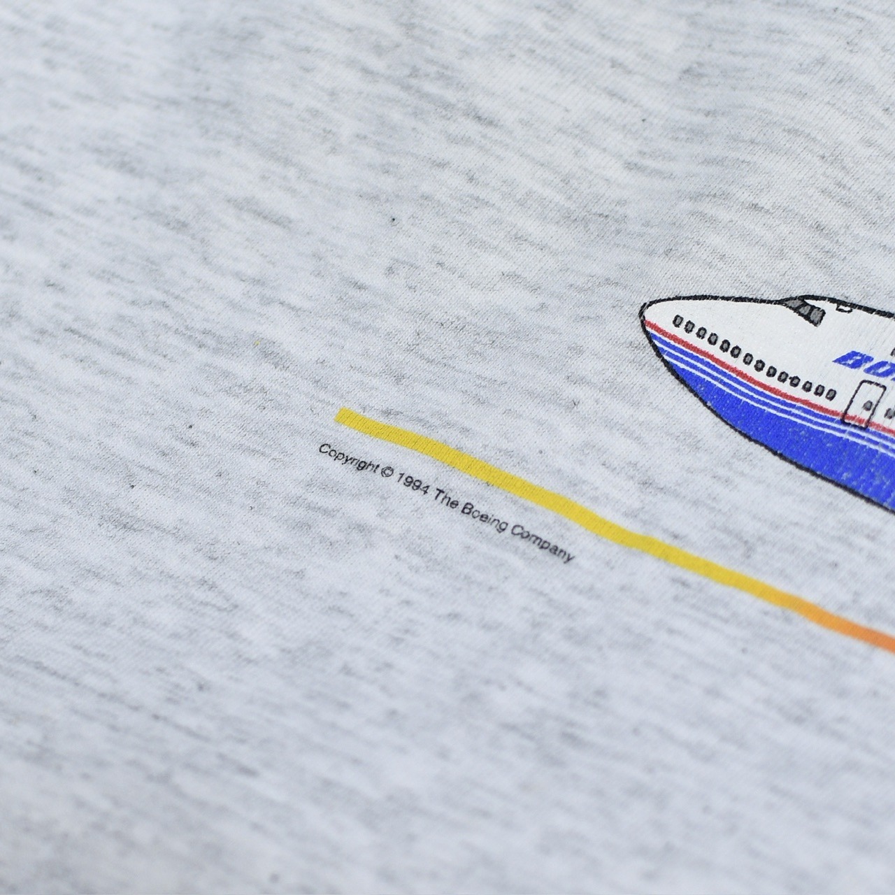 94's Boeing airplane print tee