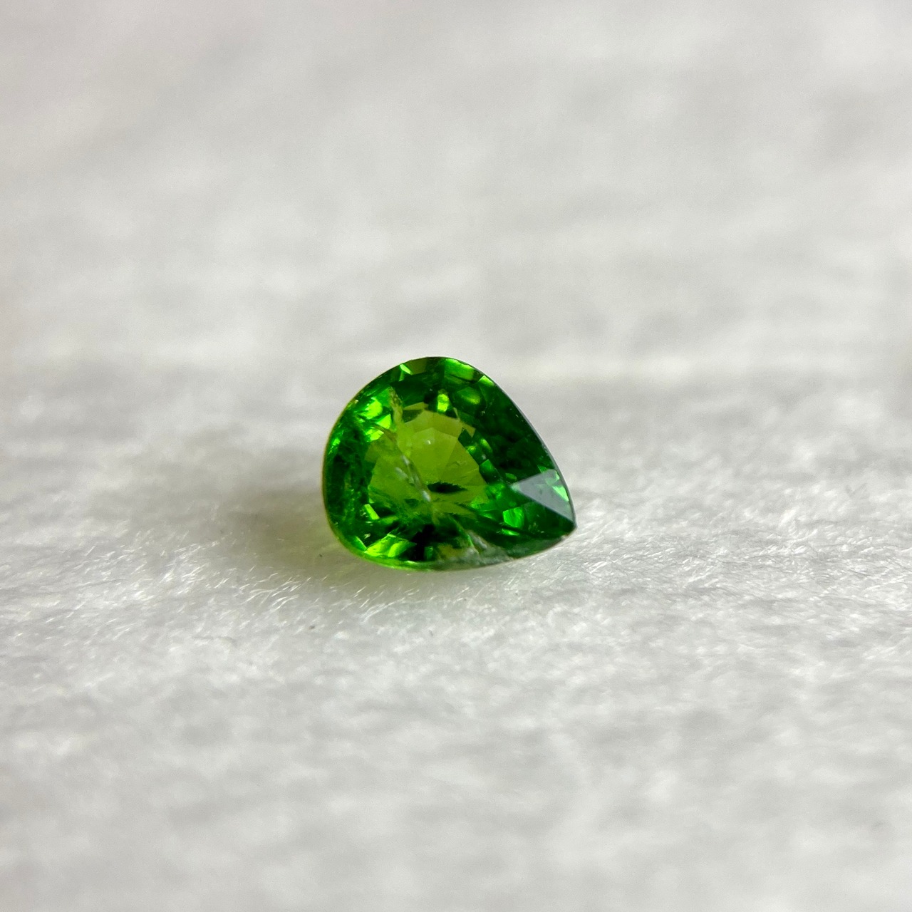 デマントイドガーネット 0.367ct グリーン 簡易ソーティング付き No.126