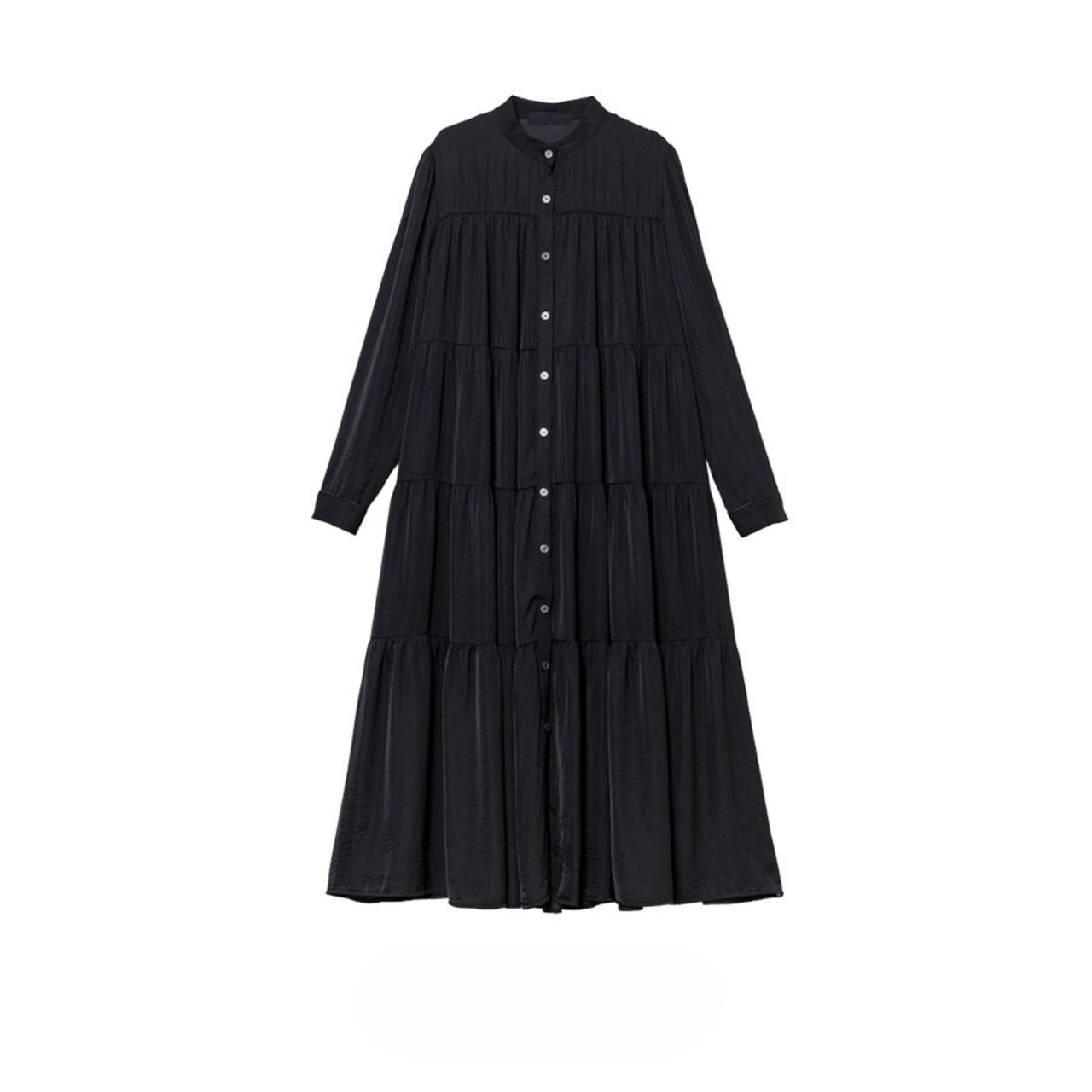 MMG118DEC ティアードシャツワンピース