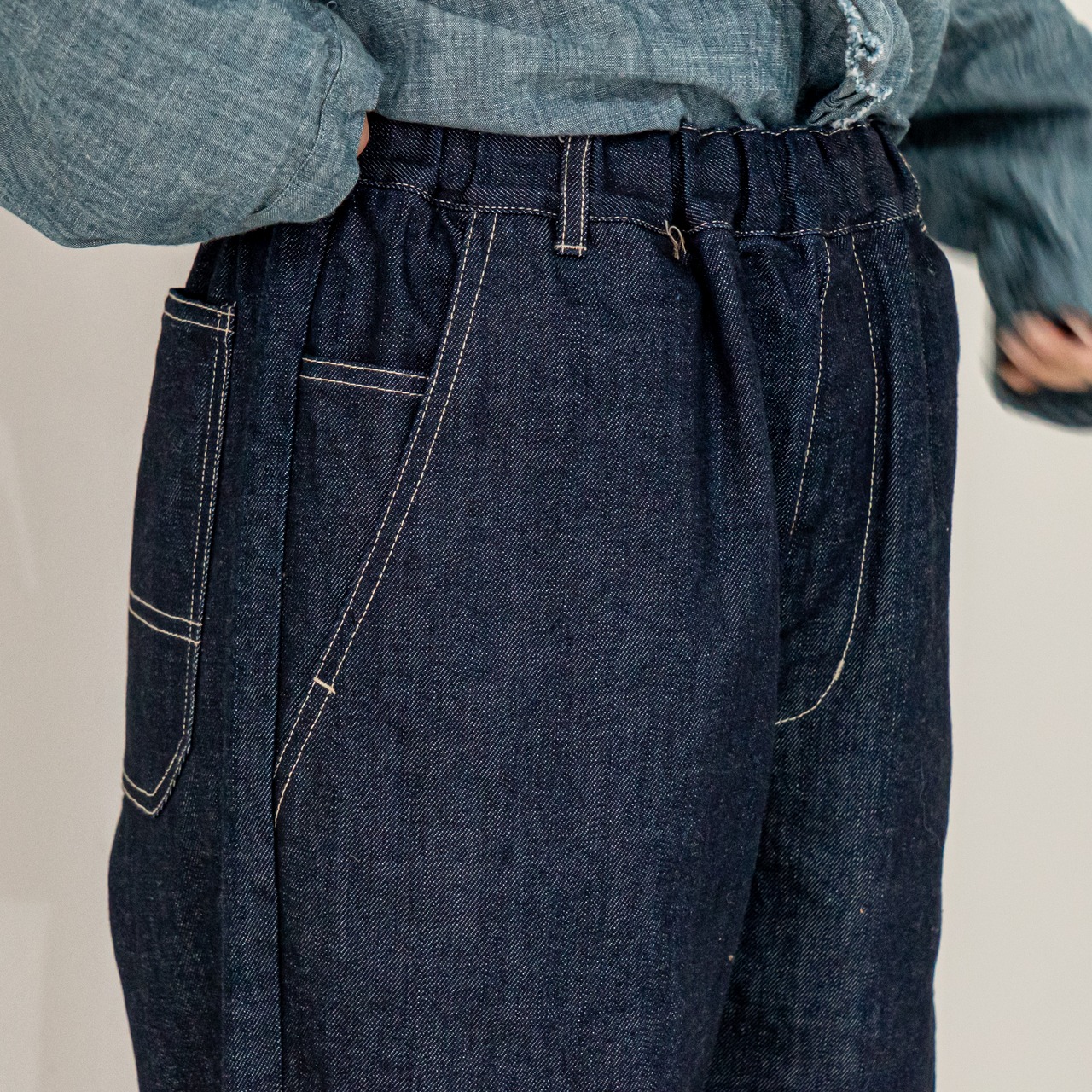 MADE IN JAPAN DENIM EASY PANT"WHITE"/VENT BLANK/デニム/デニムパンツ/ホワイト/ホワイトデニム