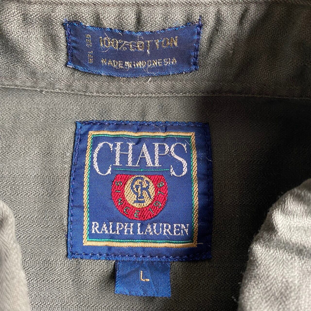 CHAPSジャケット ヘリンボーン柄 XL 古着 70～80年代 ラルフローレン Ralph Lauren CHAPS チャップス
