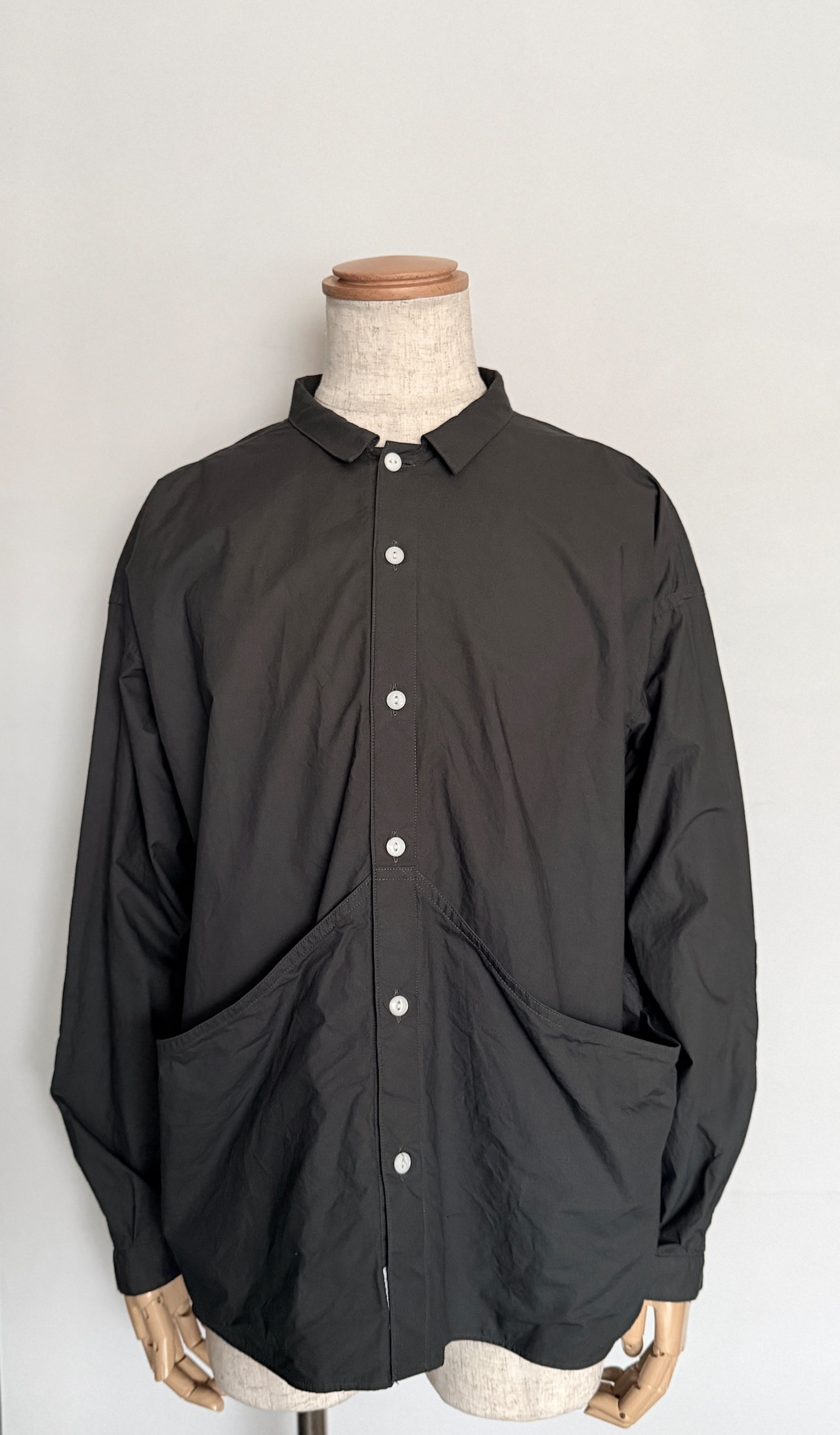 allinone(オールインワン)SMOCK GROWTH チャコール(コットンタイプライター)