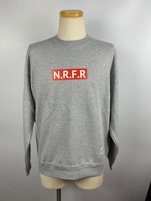 PEGA-PEGA  　" N.R.F.R"　RED　スウェット(パイル地）