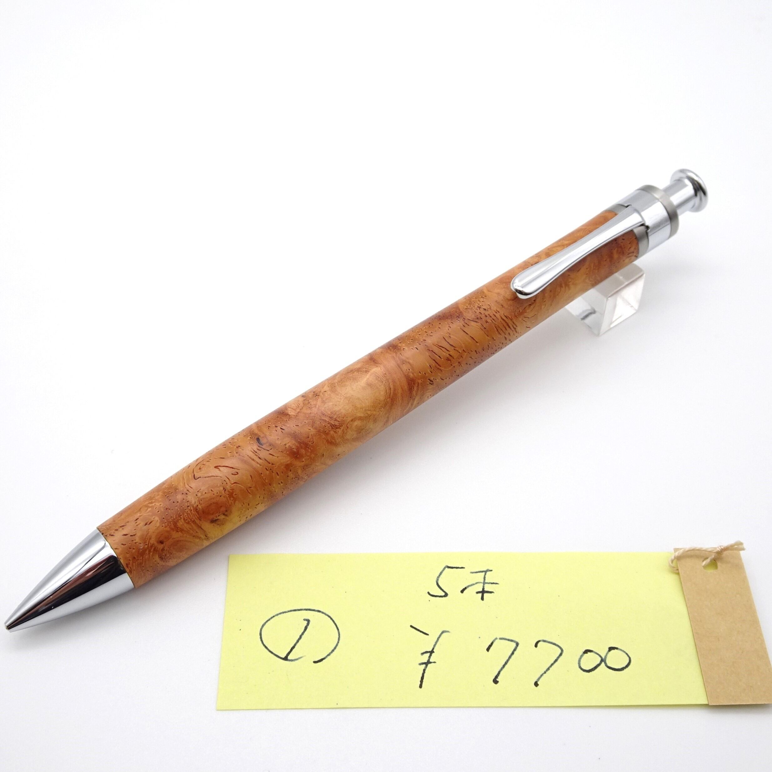 新品未使用】 工房楔 ウォールナット ちぢみ杢 0.5mm シャーペン（工房  