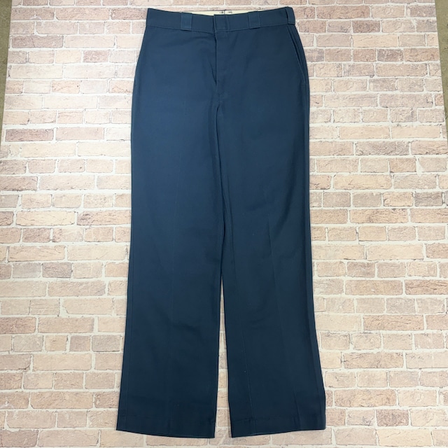 1990s DICKIES COTTON WORK PANT NAVY USA