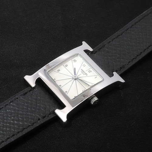 HERMÈS 《Hウォッチ》 クオーツ 1990年代 【1761】