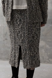 Fancy Ribbon Aran SKT Knit